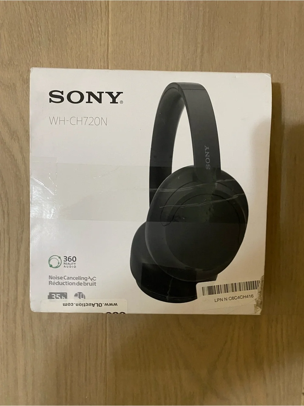 Sony Black WH-CH720N Wireless Over-Ear Headphones